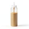 Restaurantware Squeeze Bottle 8oz Clear Reusable Condiment Dispenser-1