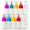 10pcs Squeeze Writer Bottles 30ml/60ml Plastic Icing Bottles Small Easy Squeeze Bottle 1 And 2 Ounce For Cakes Cookie Decorating, Food Coloring, Food DIY & Ice Cream Decoration-0