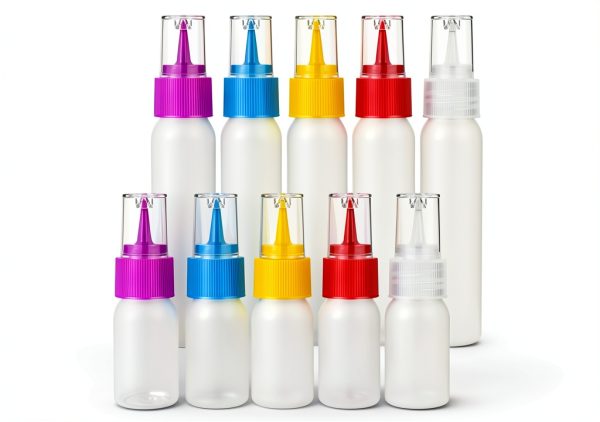 10pcs Squeeze Writer Bottles 30ml/60ml Plastic Icing Bottles Small Easy Squeeze Bottle 1 And 2 Ounce For Cakes Cookie Decorating, Food Coloring, Food DIY & Ice Cream Decoration-0