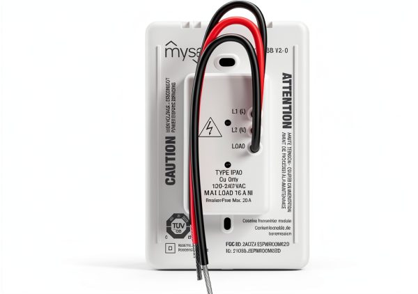 Mysa Smart Thermostat for Electric Baseboard Heaters 240V White-2