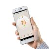 Nest Thermostat E Programmable Smart Thermostat for Home, App Controlled via Wifi, Programmable, Compatible with Alexa and Google Assistant, Frosted White Color (T4002ES)-1