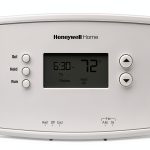 Honeywell Home Programmable Thermostat RTH221B White 3.5H x 4.75W x 1D-0