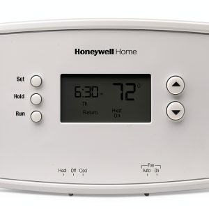 Honeywell Home Programmable Thermostat RTH221B White 3.5H x 4.75W x 1D-0