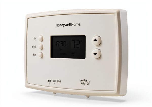 Honeywell Home Programmable Thermostat RTH221B White 3.5H x 4.75W x 1D-1