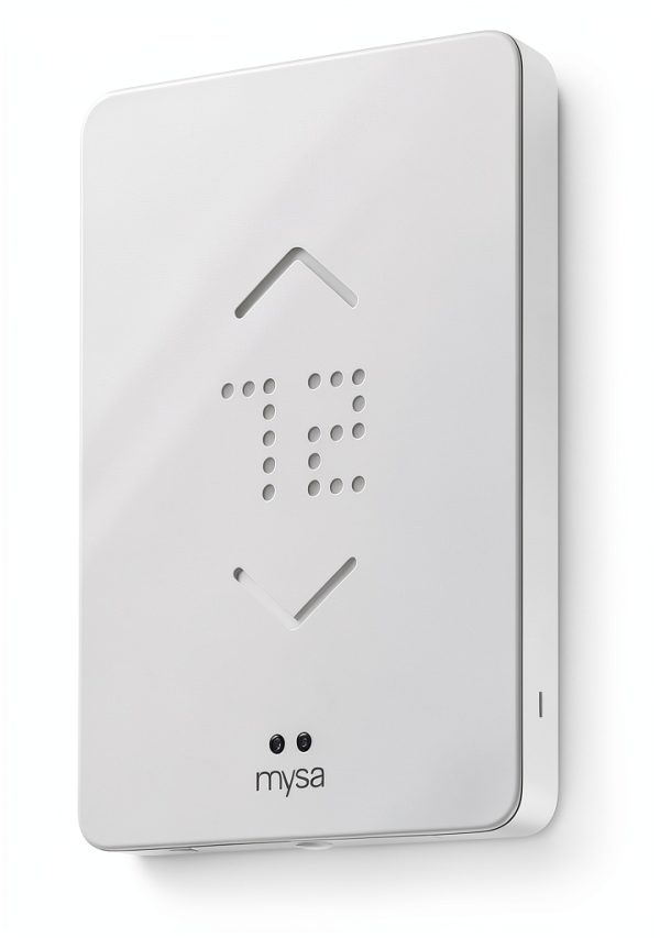 Mysa Smart Thermostat for Electric Baseboard Heaters 240V White-0
