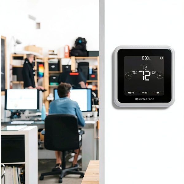 Honeywell Home T5 WiFi Smart Thermostat 7-Day Alexa Ready Black-7