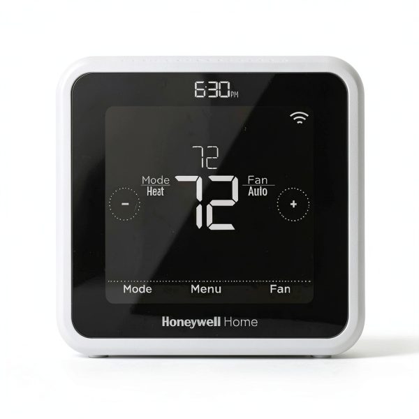 Honeywell Home T5 WiFi Smart Thermostat 7-Day Alexa Ready Black-0
