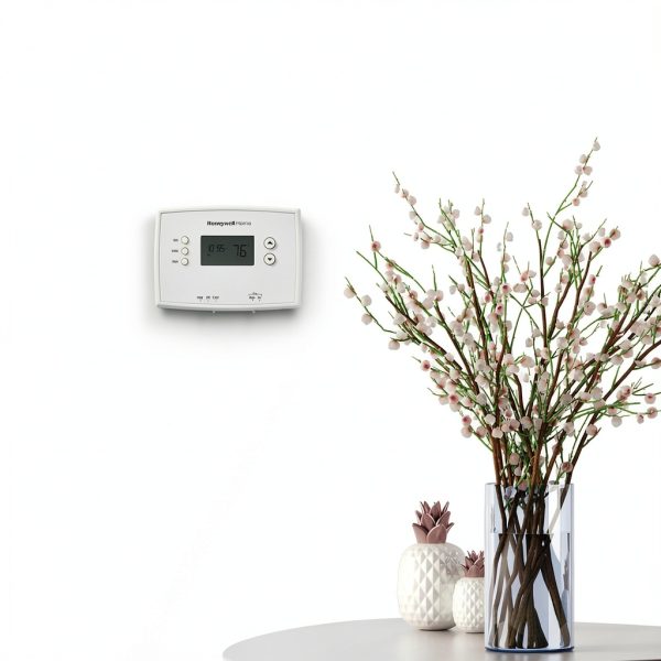 Honeywell Home Programmable Thermostat RTH221B White 3.5H x 4.75W x 1D-4