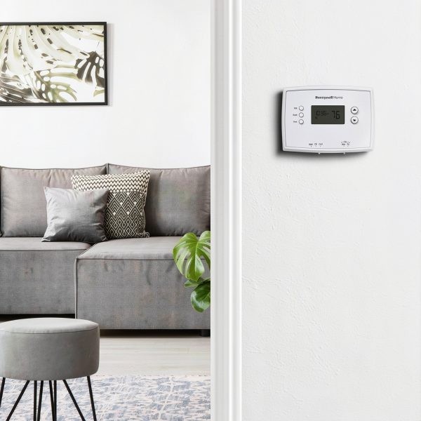 Honeywell Home Programmable Thermostat RTH221B White 3.5H x 4.75W x 1D-7