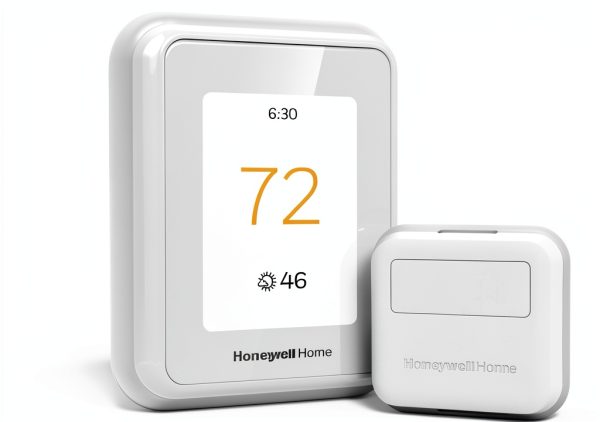 Honeywell Home T9 WiFi Smart Thermostat White with Smart Room Sensor-0